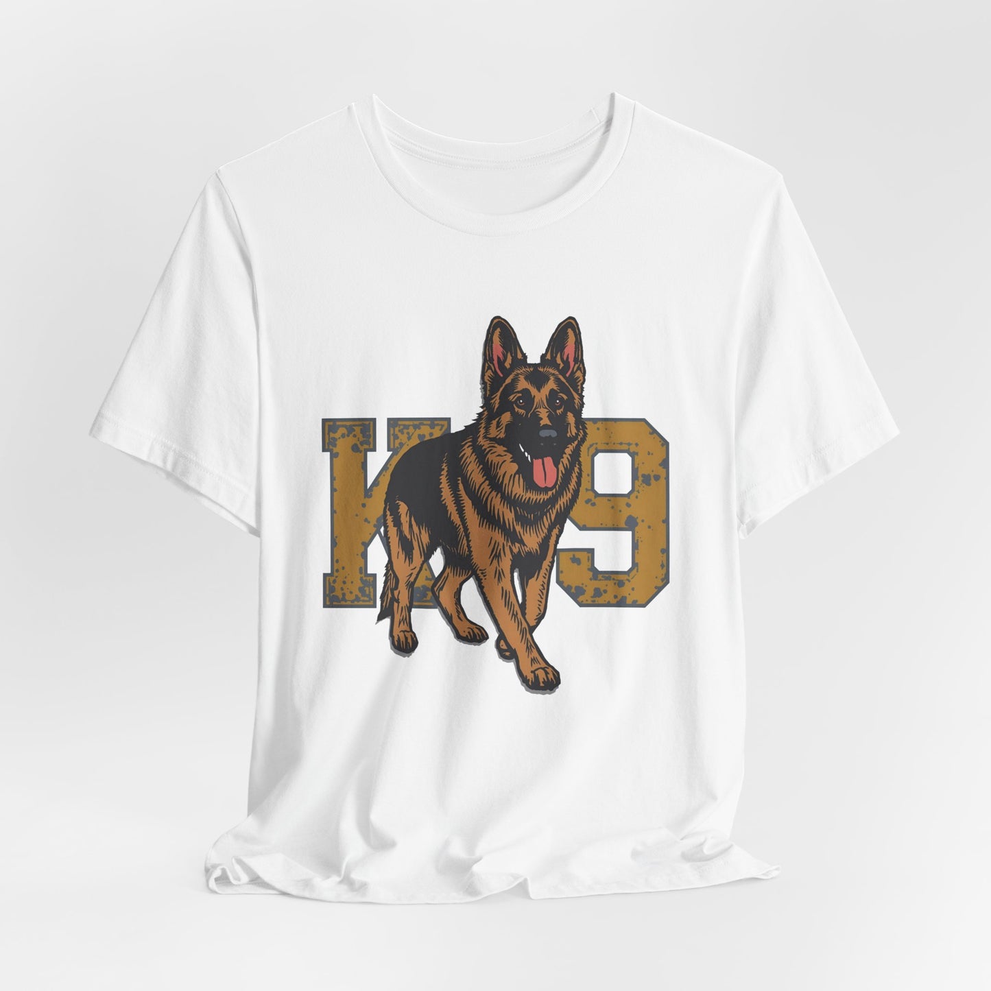 K9 Dog Lover German Shepherd Tee, Pet Owner Gift, Unisex Jersey Shirt