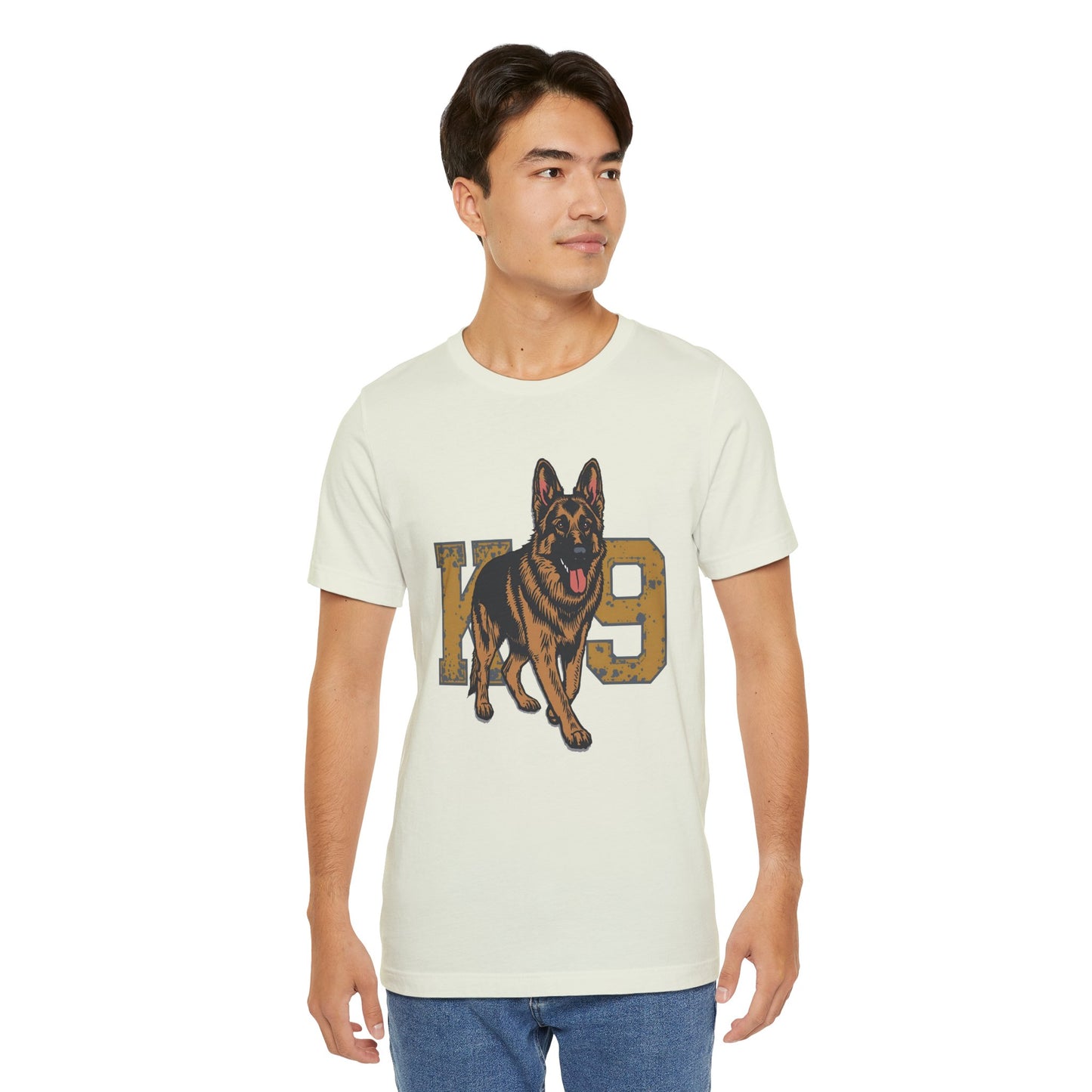K9 Dog Lover German Shepherd Tee, Pet Owner Gift, Unisex Jersey Shirt