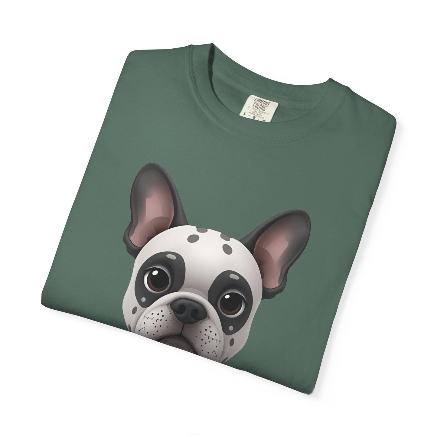 Cute 3D Design French Bulldog Unisex T-shirt, Animal Lover Gift
