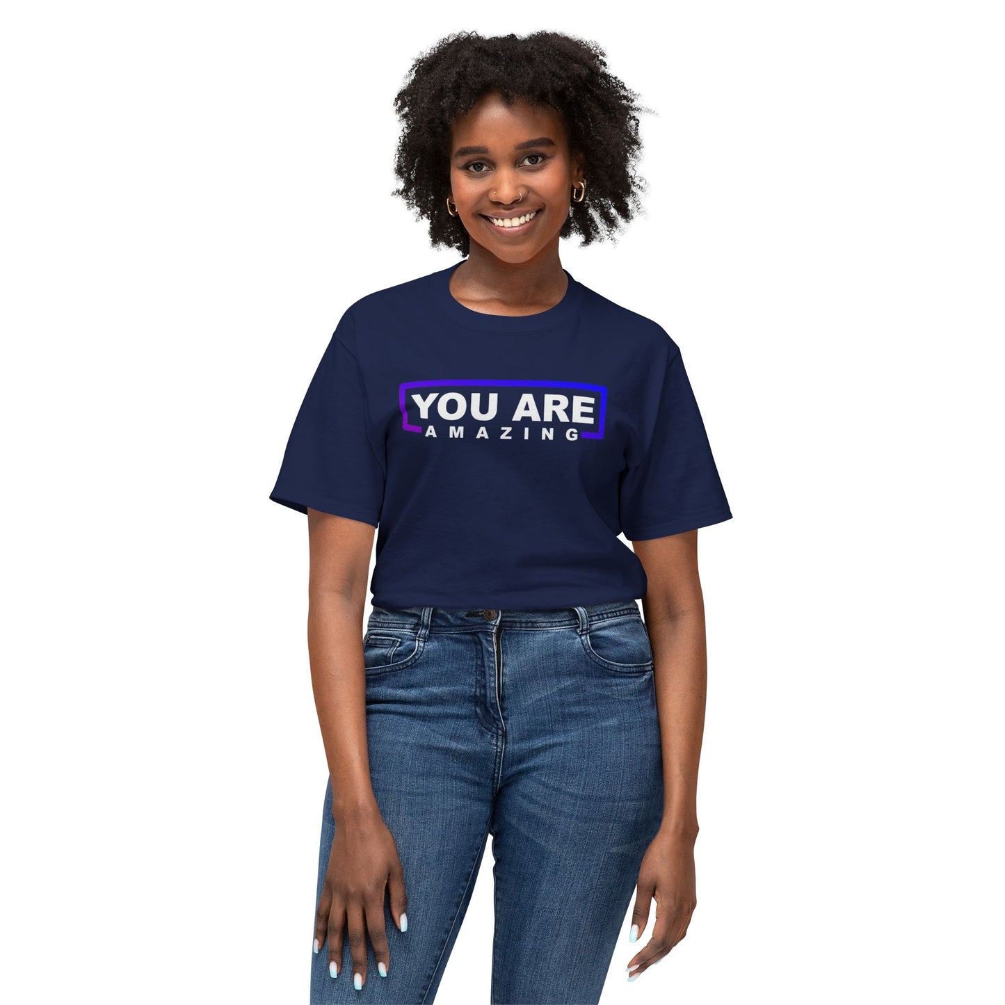 You Are Amazing Inspirational Quote T-Shirt, Motivational Gift, Casual Wear, Affirmation Apparel, Birthday Gift, Positive Vibes Clothing