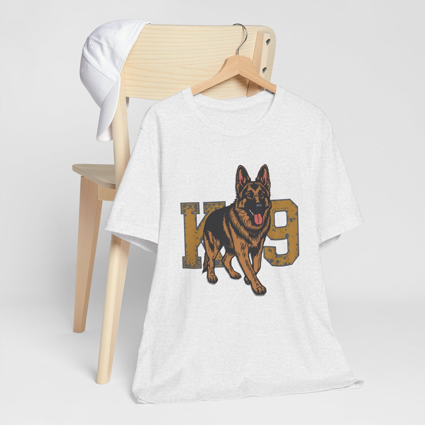 K9 Dog Lover German Shepherd Tee, Pet Owner Gift, Unisex Jersey Shirt