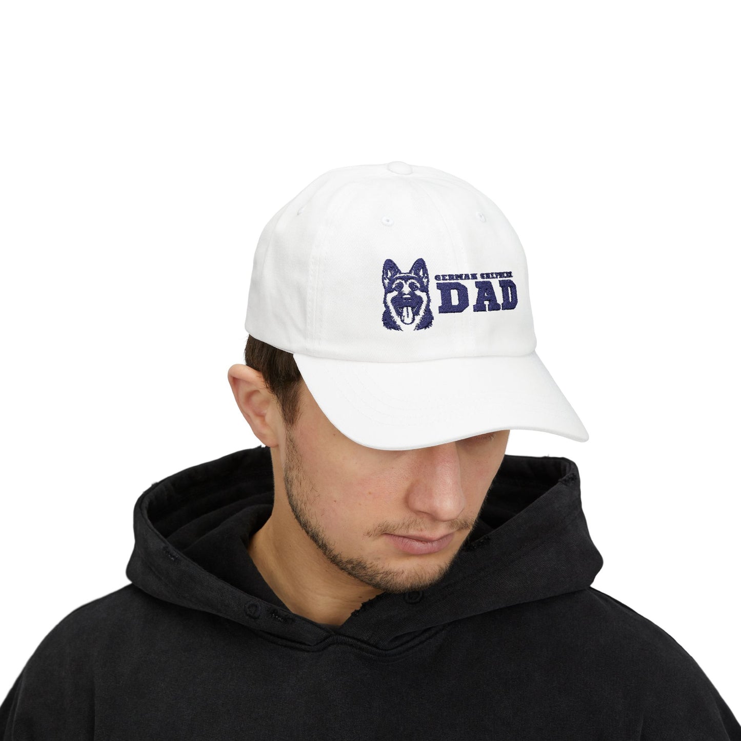 German Shepherd Embroidered Dad Cap - Classic Dad Hat for Dog Lovers