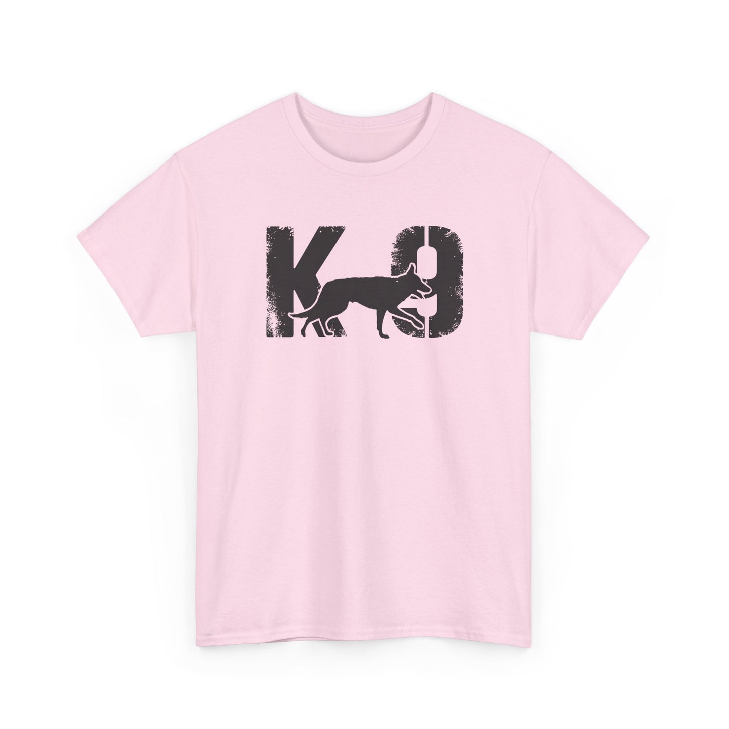K-9 Dog Lover's Unisex Heavy Cotton Tee | T-Shirt for K-9 Handler | Dog Between K and 9 Design