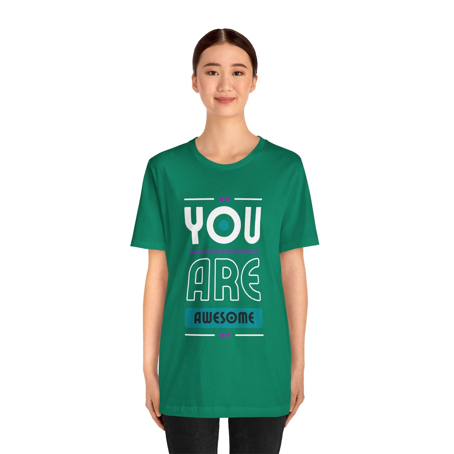 You Are Awesome Tee, Unisex Inspirational T-Shirt, Motivational Gift, Casual Wear, Birthday Gift, Summer Outfit