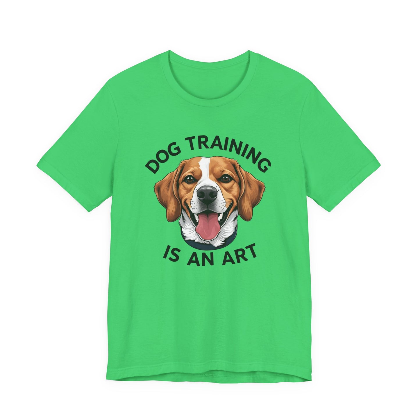 Dog Training is An Art Tee - Unisex Jersey Short Sleeve, Gift for Dog Lovers, Training T-Shirt, Dog Owner Apparel, Cute Canine Shirt