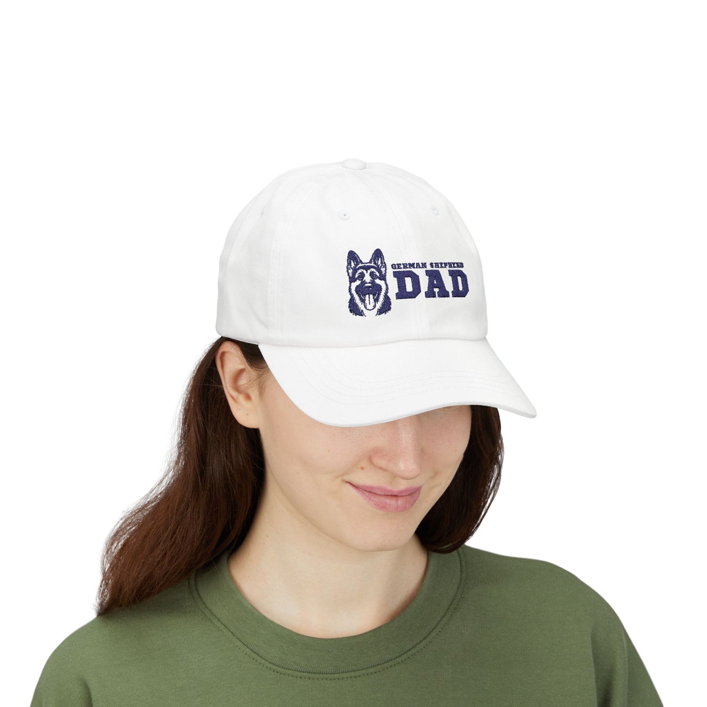 German Shepherd Embroidered Dad Cap - Classic Dad Hat for Dog Lovers