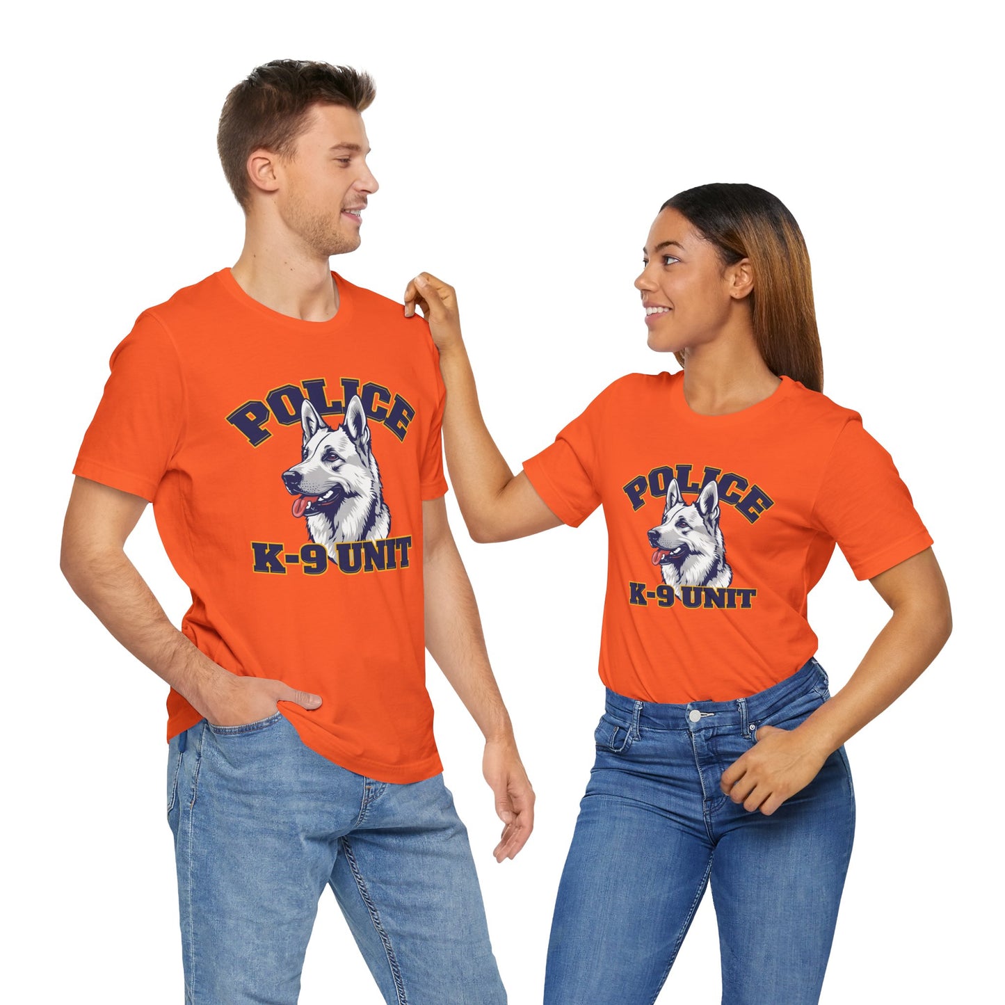 German Shepherd K-9 Unit Police Tee - Perfect for Dog Lovers, Police Fans