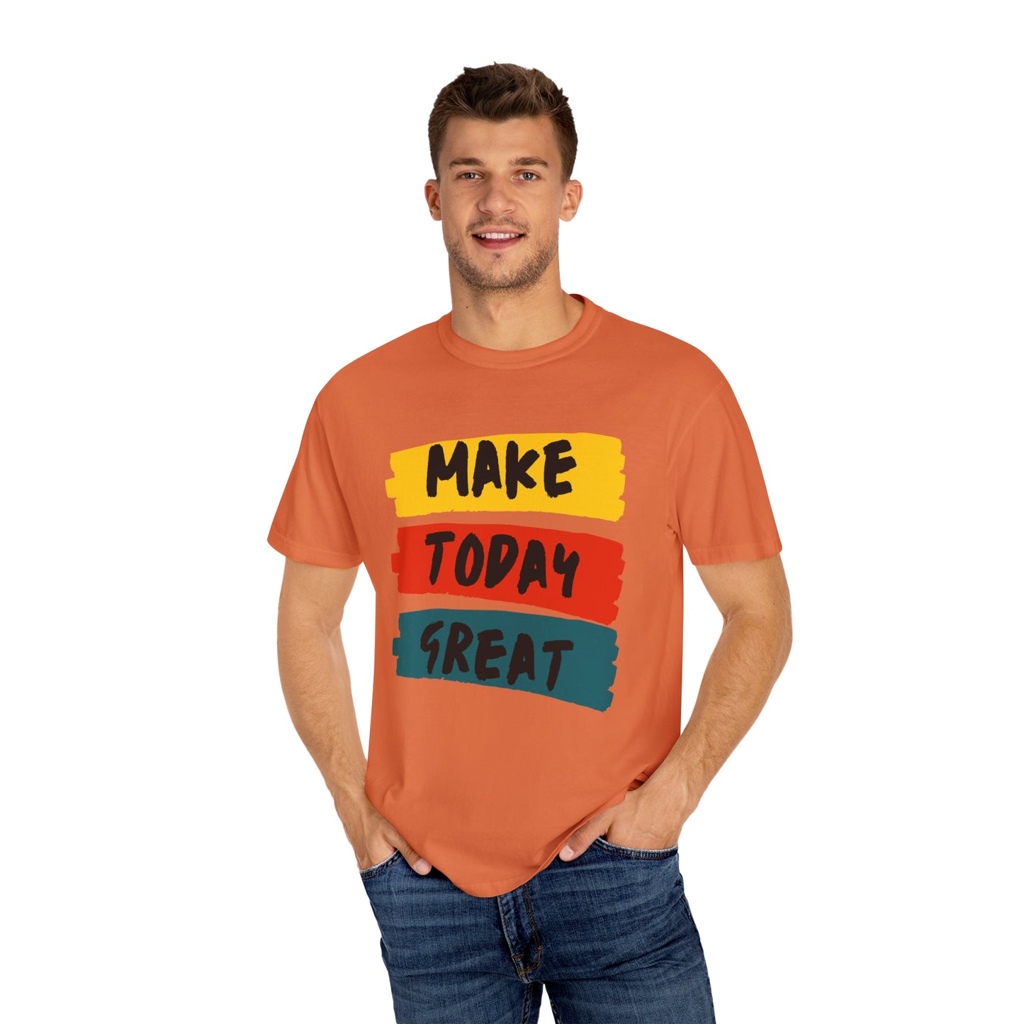 Motivational Unisex T-Shirt - Make Today Great, Casual Wear, Gifts for Her, Gifts for Him, Inspirational Tee, Everyday Comfort