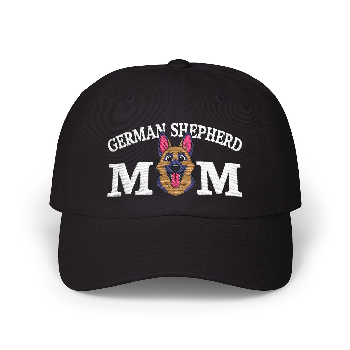 German Shepherd Embroidered Mom Classic Dad Cap - Perfect Gift for Dog Lovers