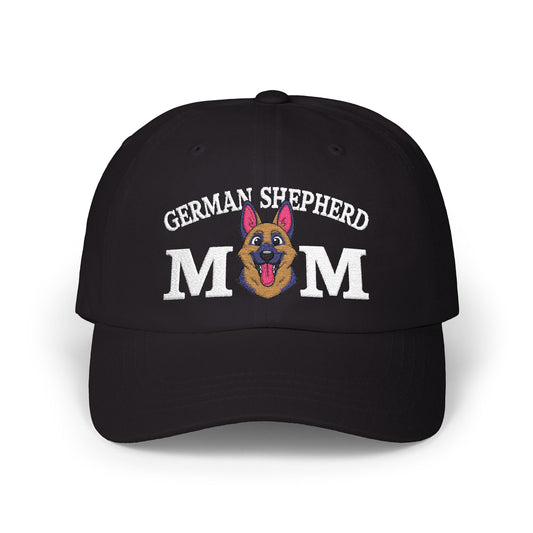 German Shepherd Embroidered Mom Classic Dad Cap - Perfect Gift for Dog Lovers