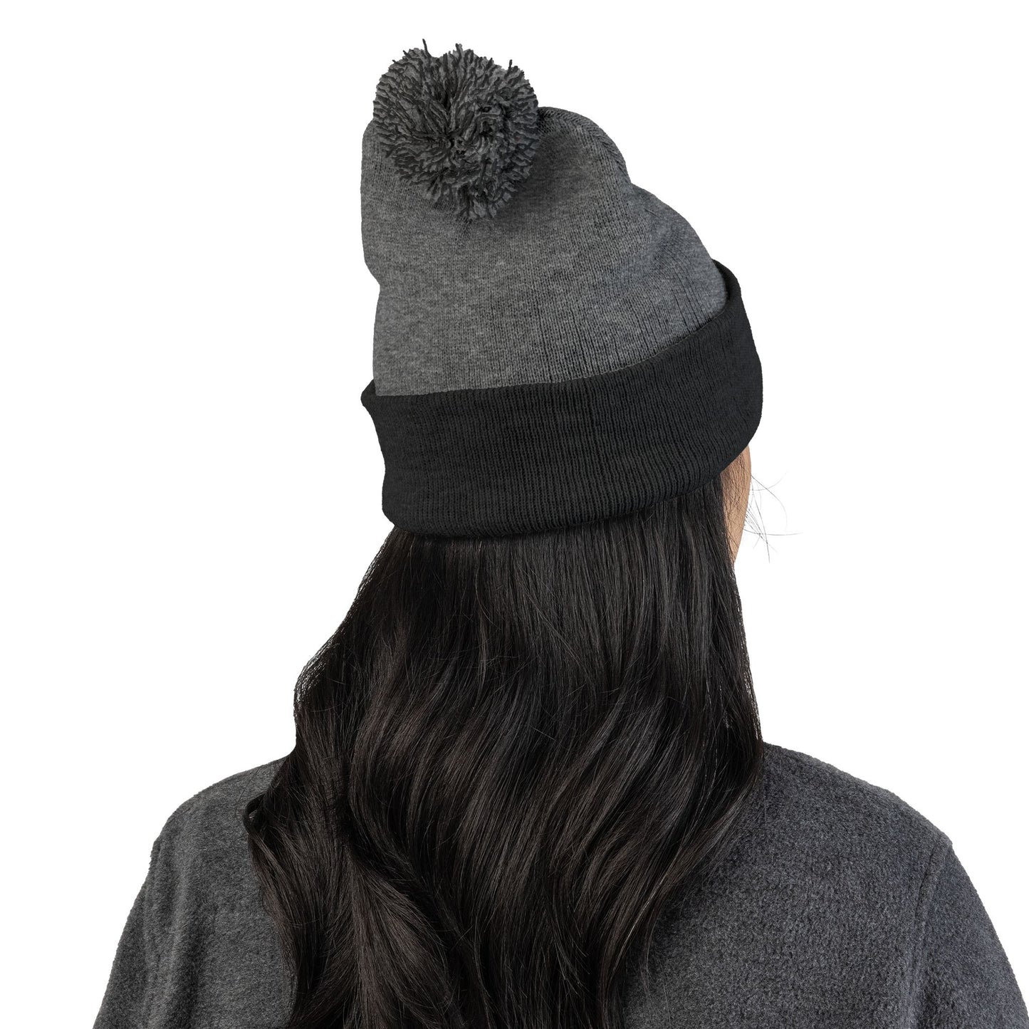 I Love My German Shepherd Embroidered Pom-Pom Knit Cap