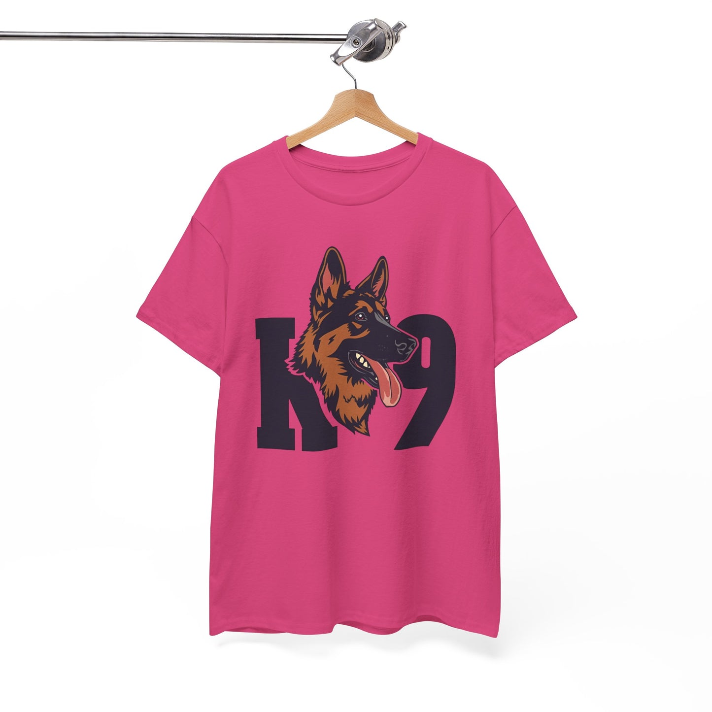 German Shepherd K9 Lover Unisex Heavy Cotton Tee | Dog Owner Gift, Dog Lover Apparel
