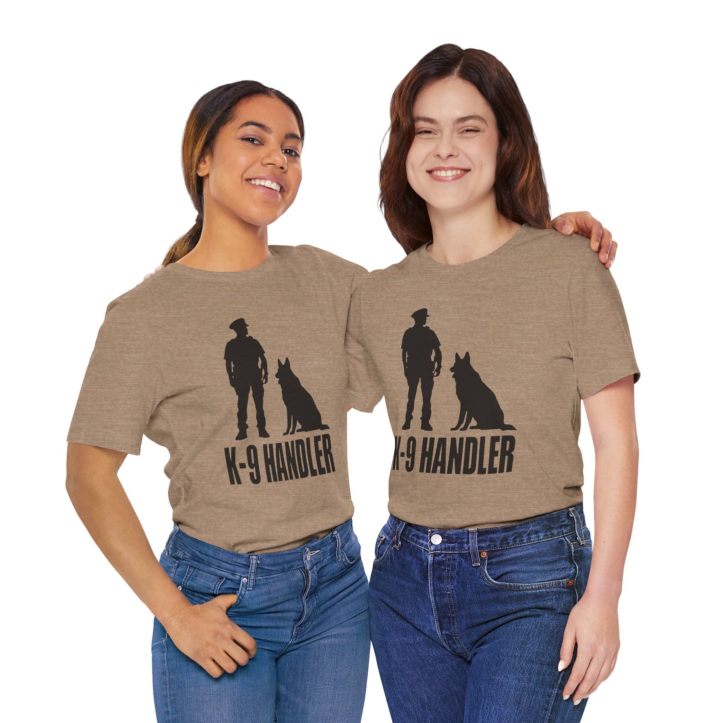 K9 Handler Unisex Tee, Dog Lover Gift, Pet Handler Shirt, Animal Advocate Apparel, Canine Enthusiast Top, Training Gear