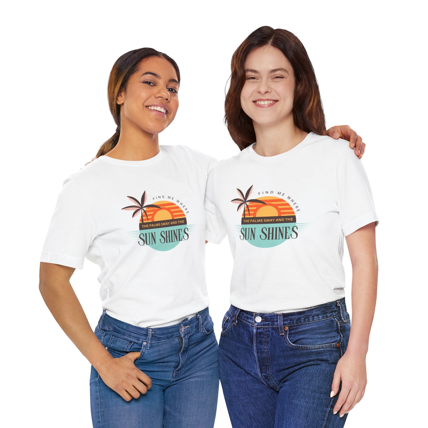Tropical Vibes Tee - Relaxing Beach Sunset Design for Travelers and Summer Lovers, Perfect Gift for Vacations, Beach Days, and Casual Style