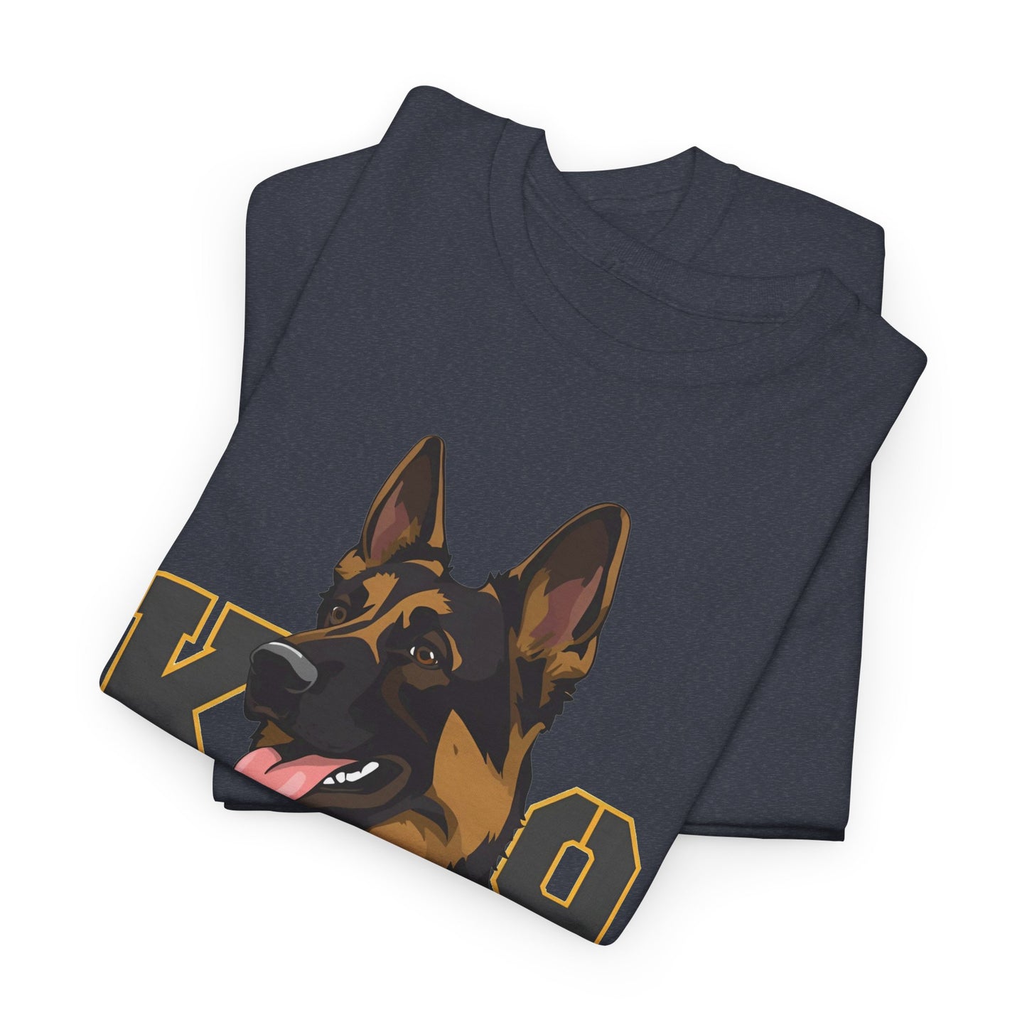 German Shepherd K9 Handler Tee, Perfect for Dog Lovers, Gift for Pet Owners, Unisex Cotton T-Shirt