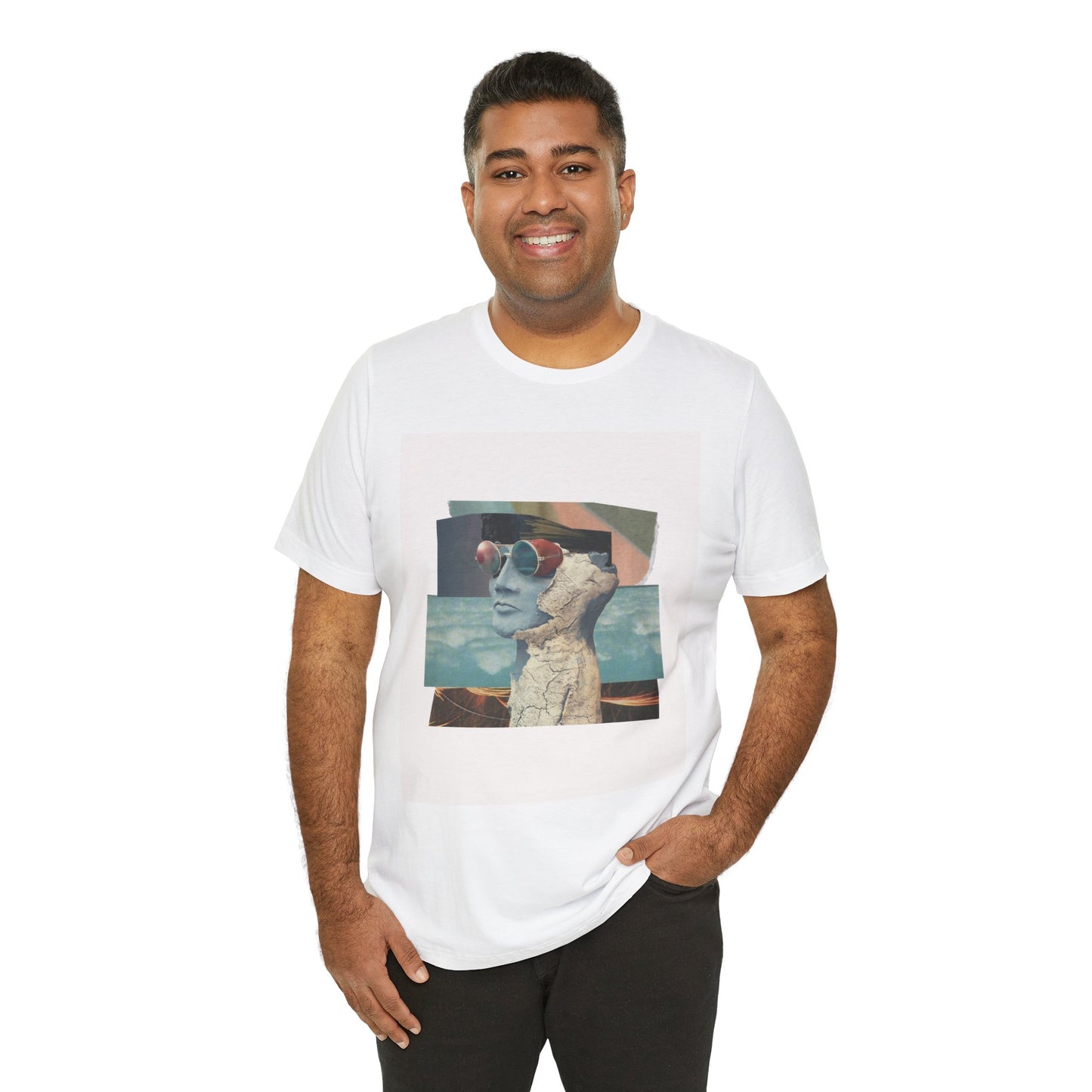 Retro Vibes Unisex Jersey Tee - Cool Graphic Shirt for Everyday Wear, Gift for Friends, Summer Style, Casual Hanging Out