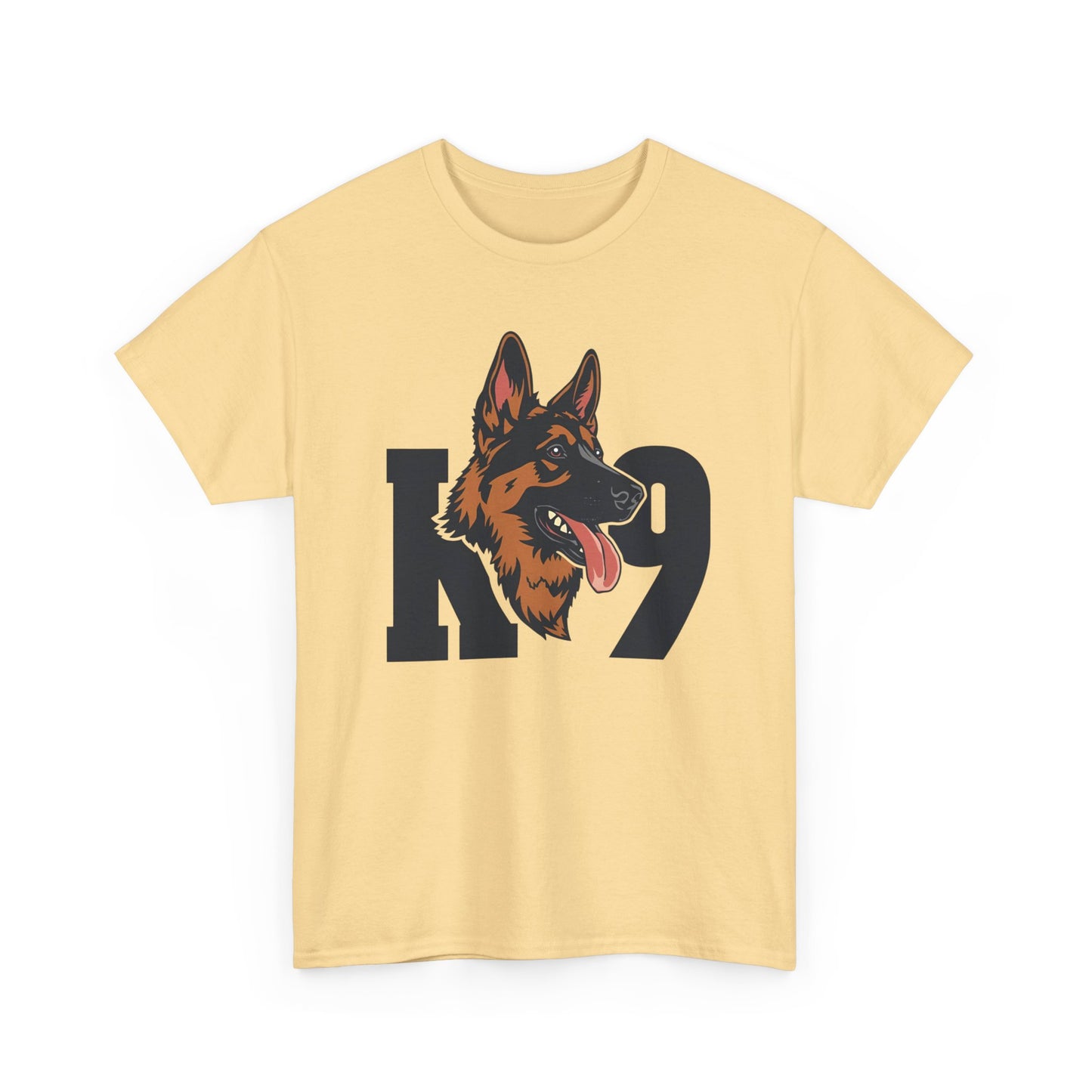 German Shepherd K9 Lover Unisex Heavy Cotton Tee | Dog Owner Gift, Dog Lover Apparel