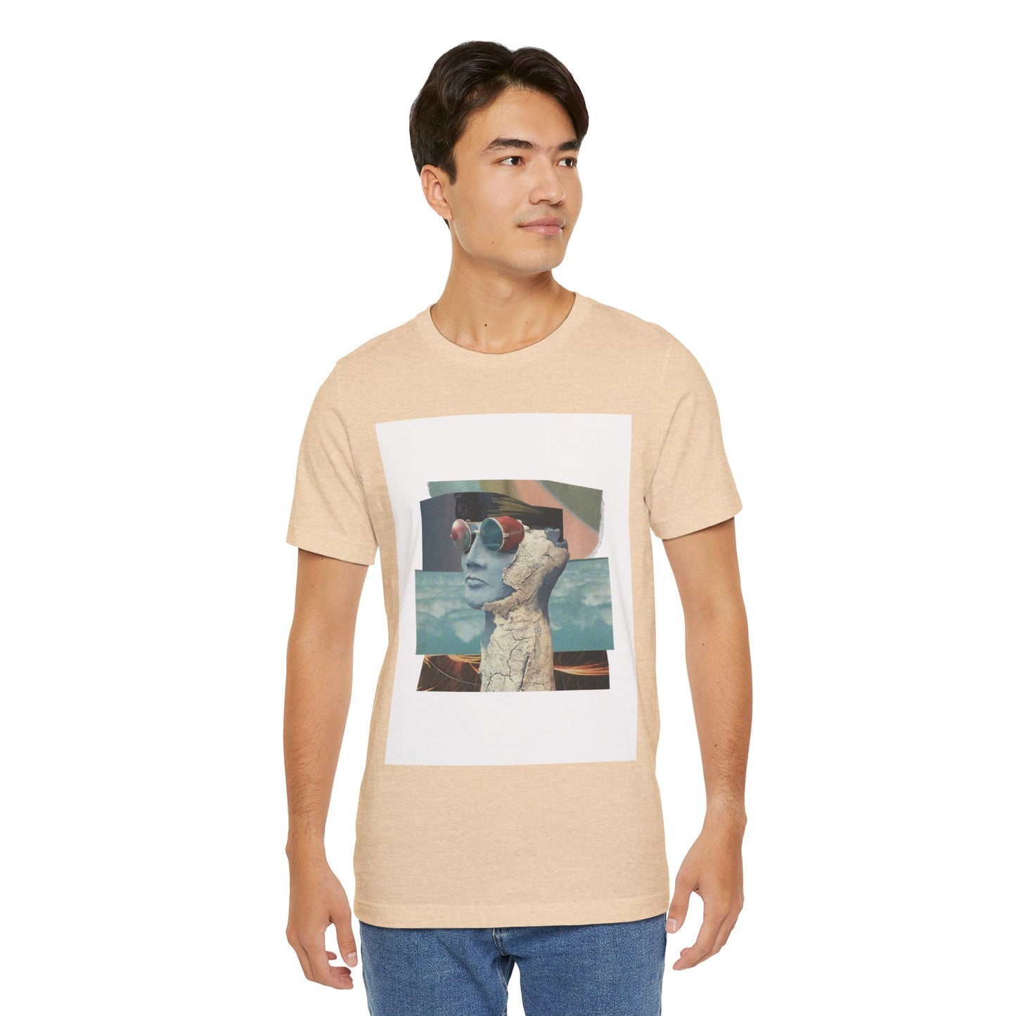 Retro Vibes Unisex Jersey Tee - Cool Graphic Shirt for Everyday Wear, Gift for Friends, Summer Style, Casual Hanging Out