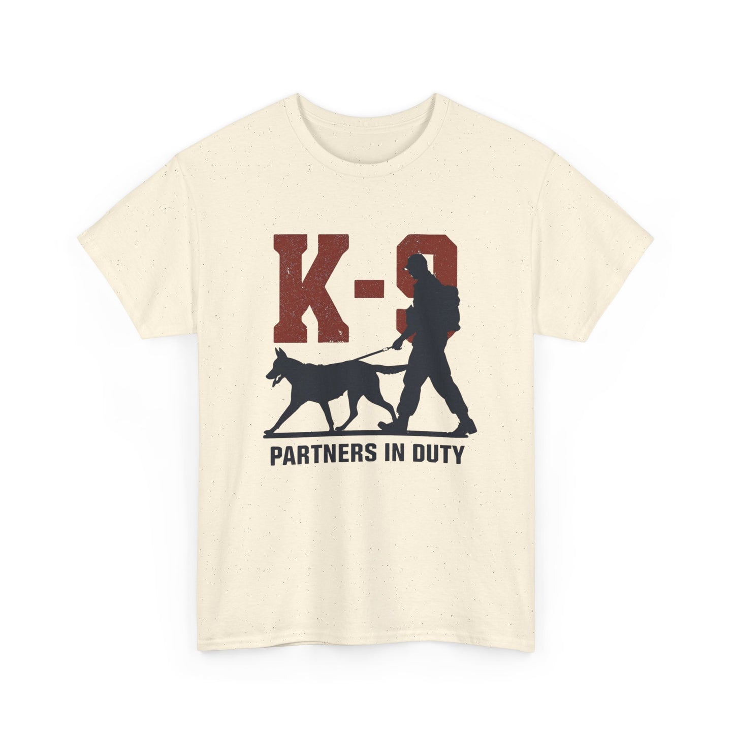 K-9 Partners in Duty Tee, Dog Handler T-Shirt, Dog Lover Tee, Police Dog Apparel, Dog Owner T-Shirt