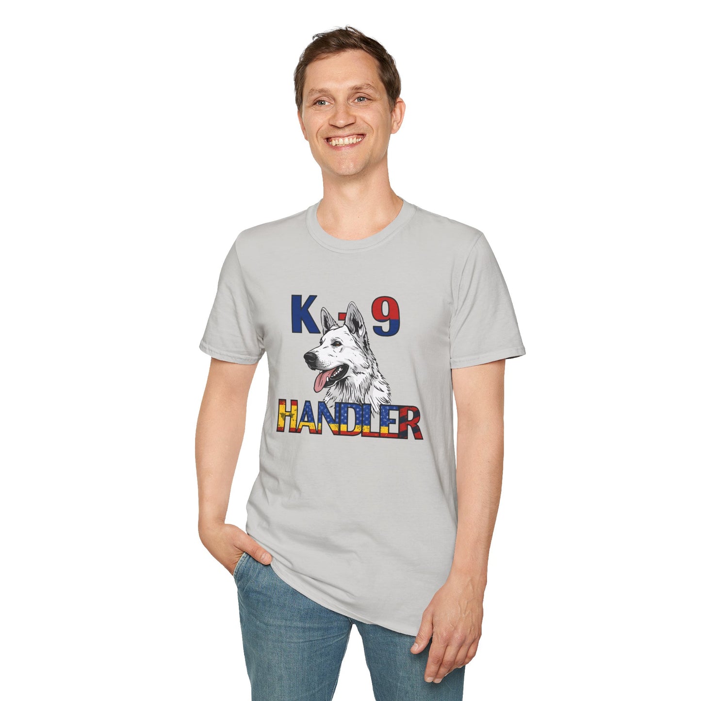 German Shepherd K9 Handler T-Shirt, Police Dog Tee, Canine Enthusiast Apparel