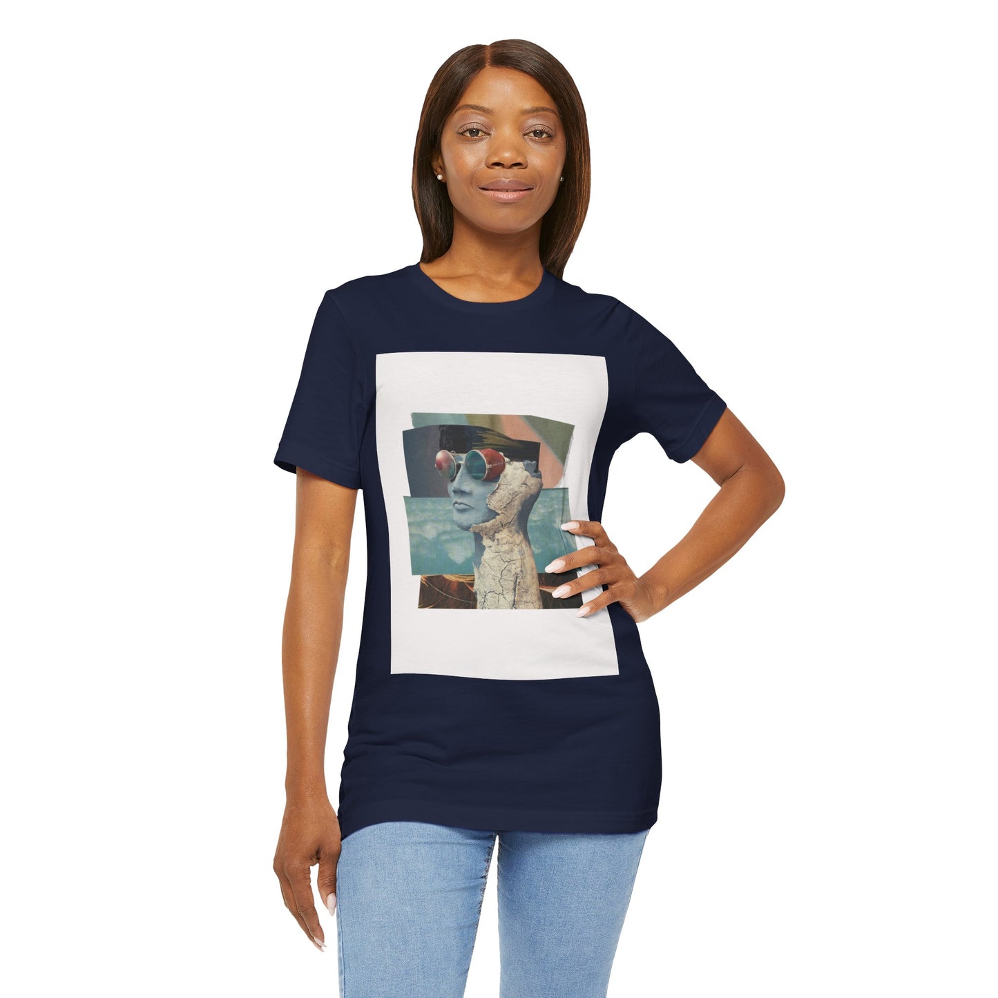 Retro Vibes Unisex Jersey Tee - Cool Graphic Shirt for Everyday Wear, Gift for Friends, Summer Style, Casual Hanging Out