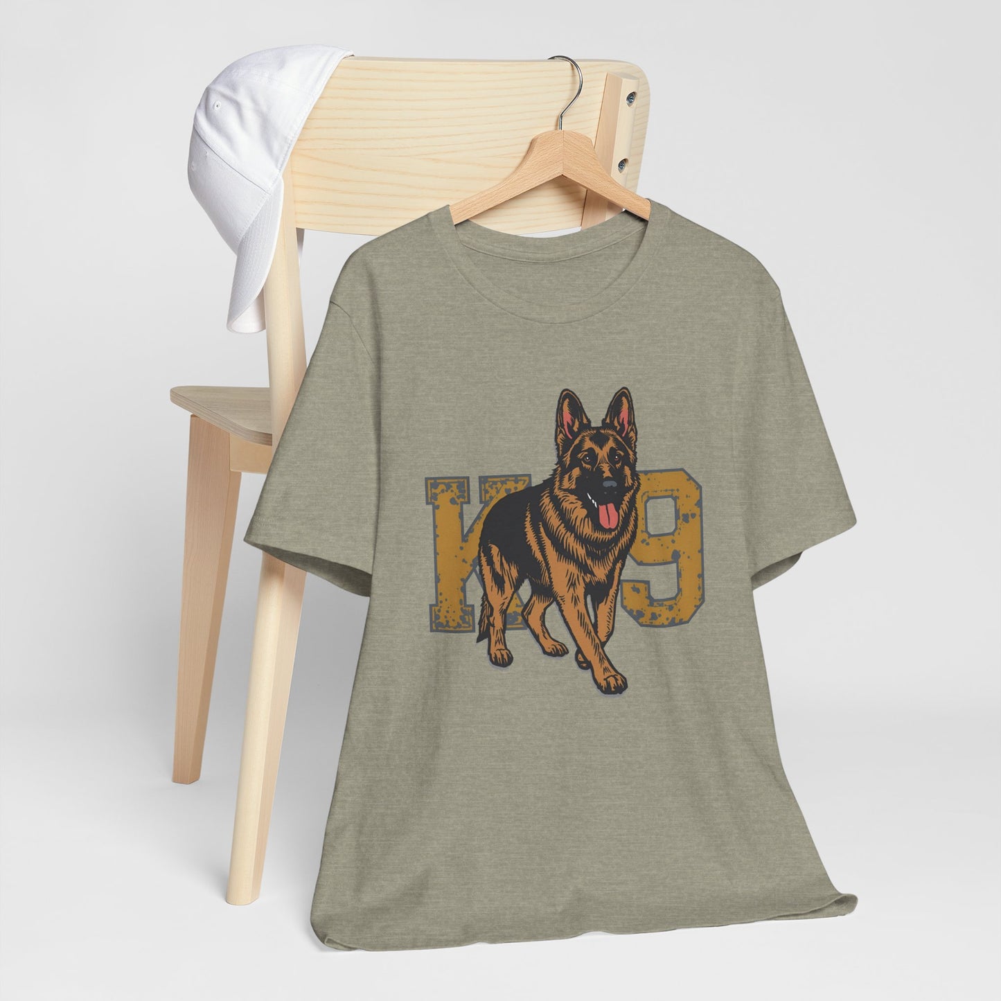 K9 Dog Lover German Shepherd Tee, Pet Owner Gift, Unisex Jersey Shirt