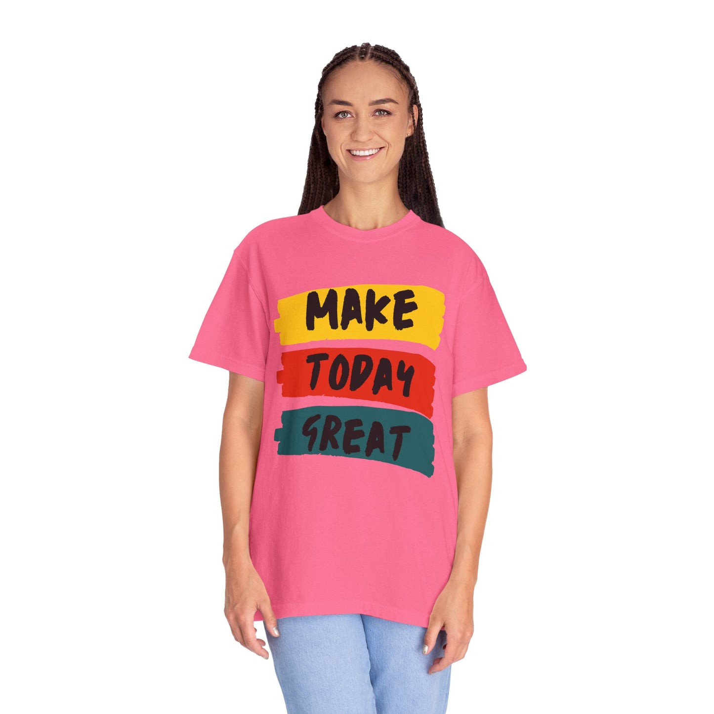 Motivational Unisex T-Shirt - Make Today Great, Casual Wear, Gifts for Her, Gifts for Him, Inspirational Tee, Everyday Comfort