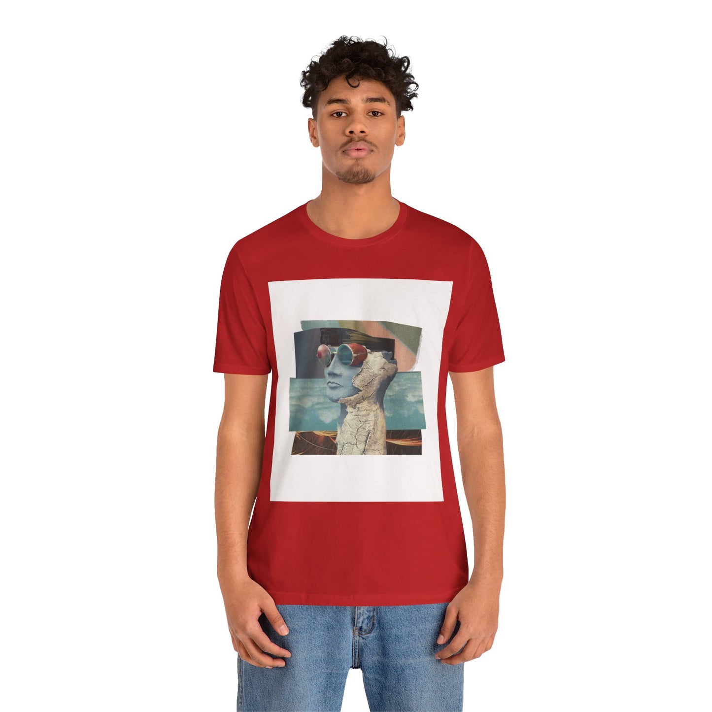 Retro Vibes Unisex Jersey Tee - Cool Graphic Shirt for Everyday Wear, Gift for Friends, Summer Style, Casual Hanging Out