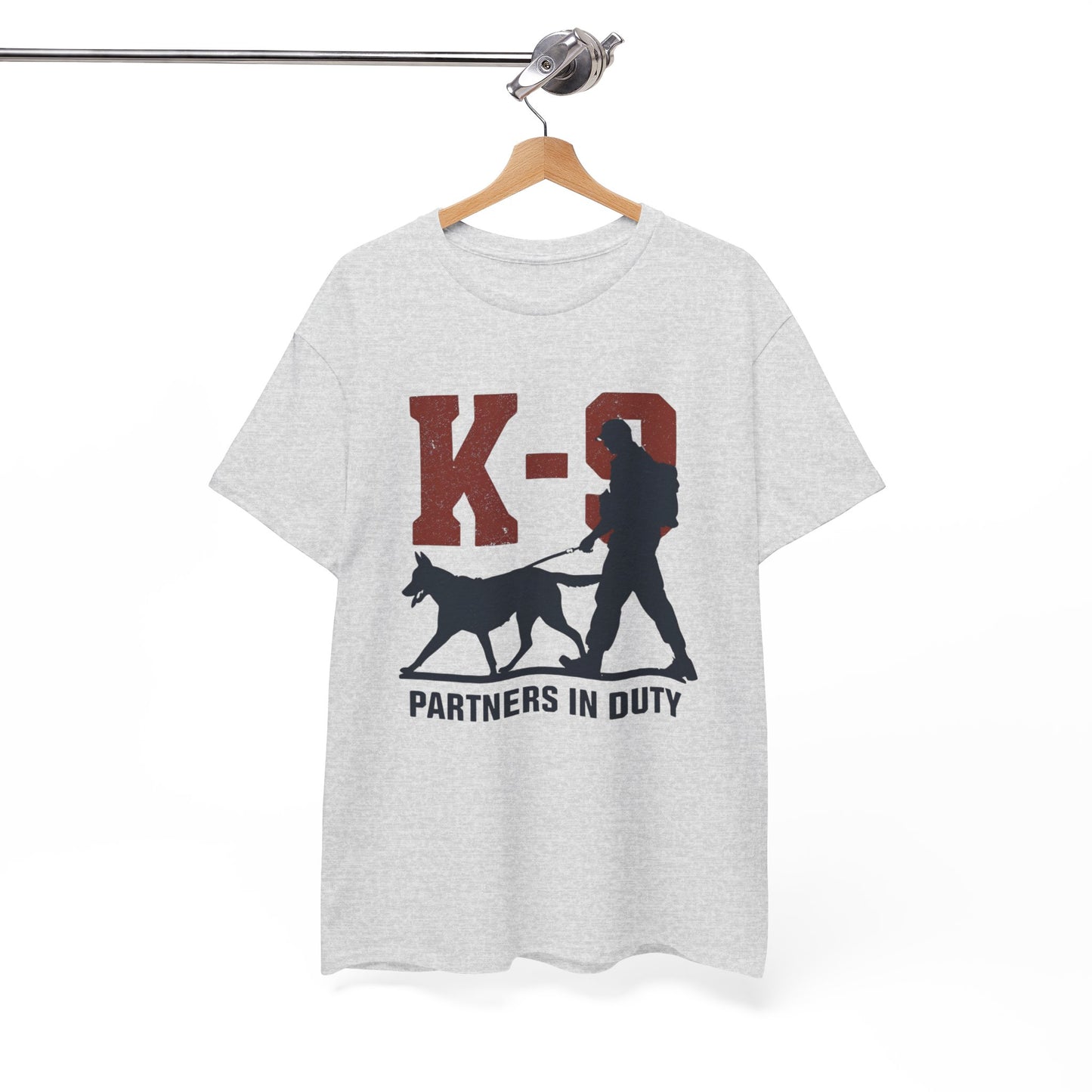 K-9 Partners in Duty Tee, Dog Handler T-Shirt, Dog Lover Tee, Police Dog Apparel, Dog Owner T-Shirt