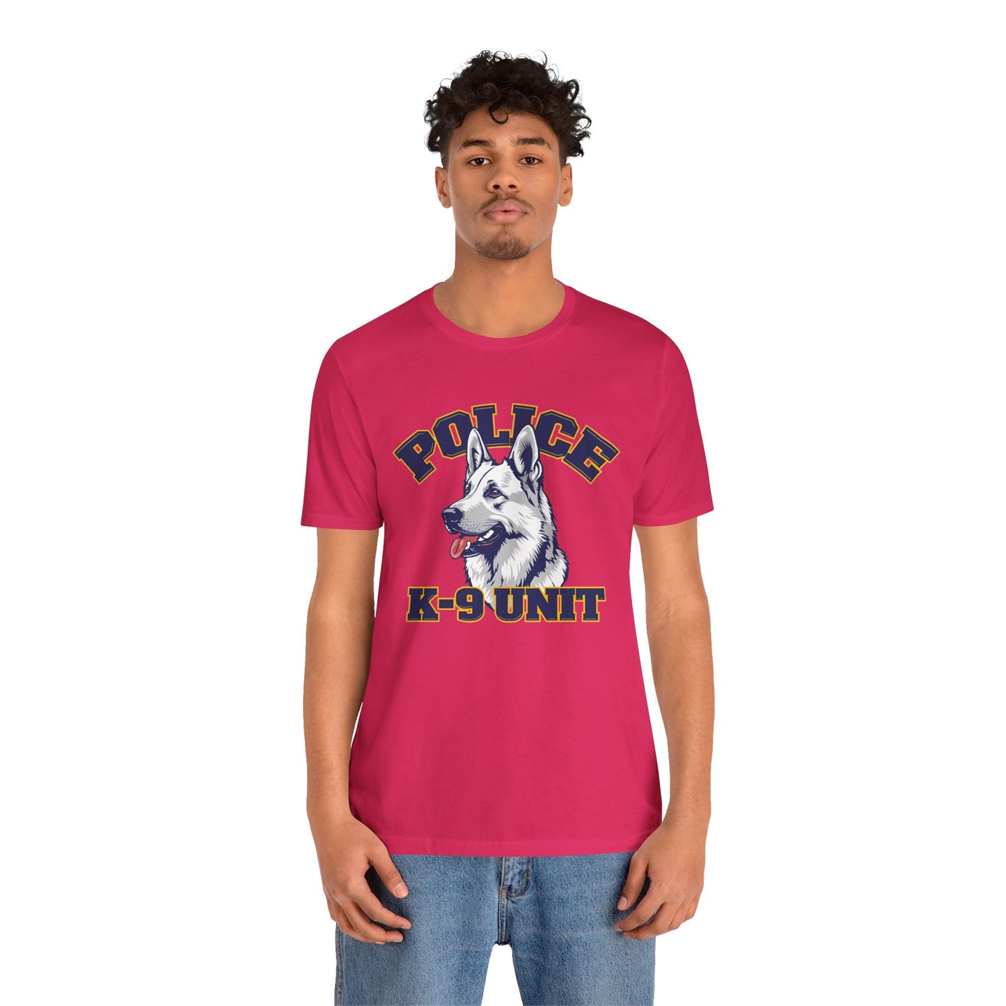 German Shepherd K-9 Unit Police Tee - Perfect for Dog Lovers, Police Fans