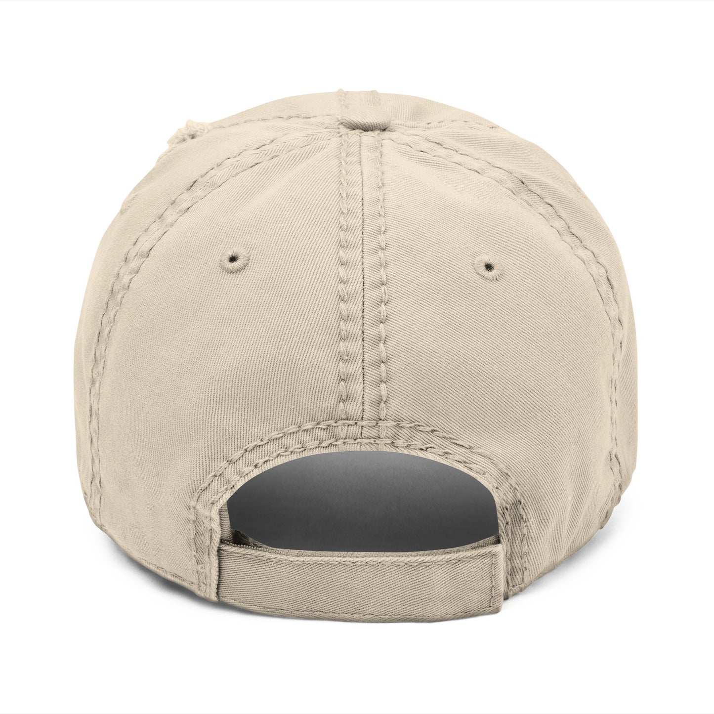 German Shepherd Embroidered Distressed Dad Hat - Unbreakable Loyalty | Perfect for Dog Lovers