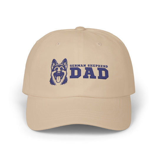 German Shepherd Embroidered Dad Cap - Classic Dad Hat for Dog Lovers