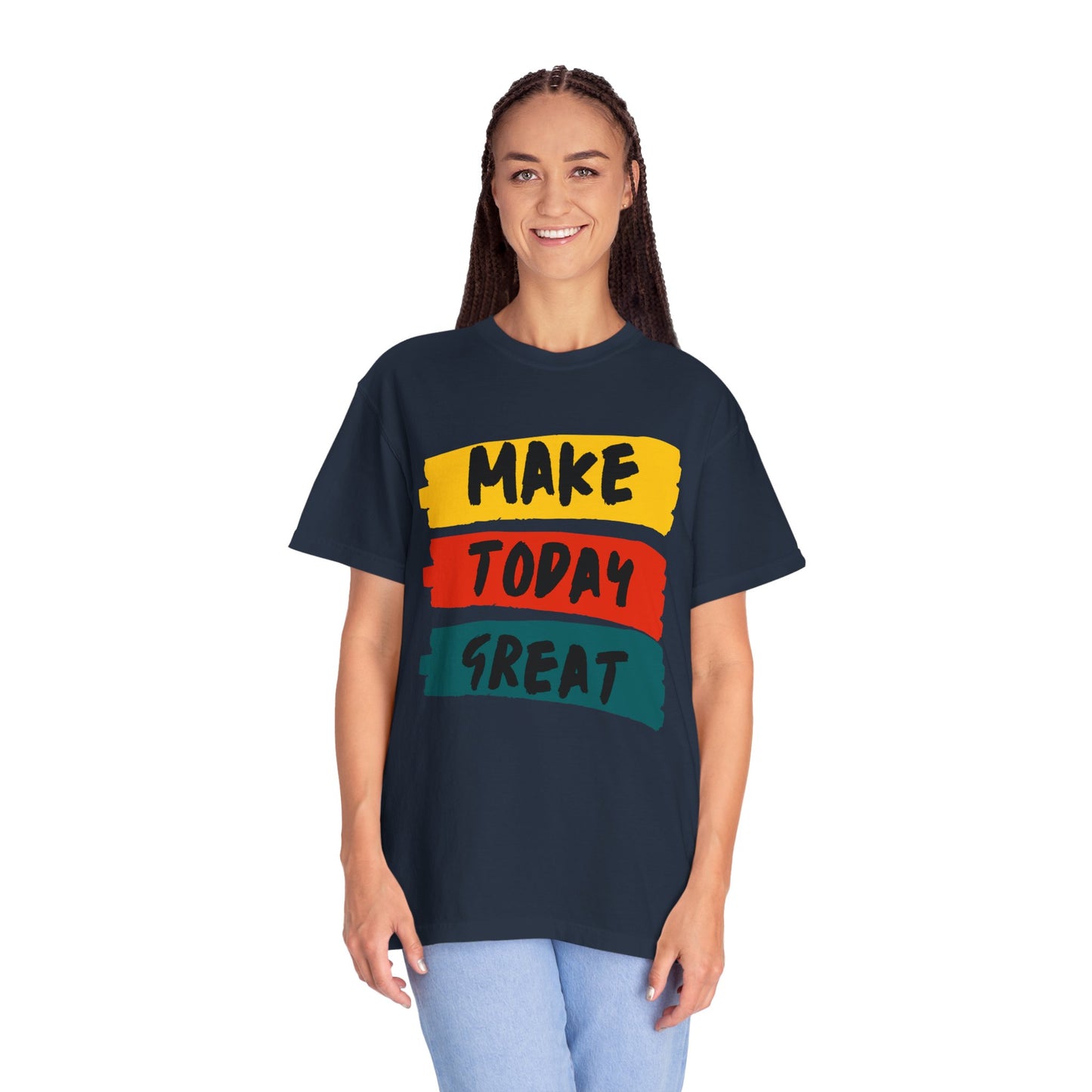 Motivational Unisex T-Shirt - Make Today Great, Casual Wear, Gifts for Her, Gifts for Him, Inspirational Tee, Everyday Comfort