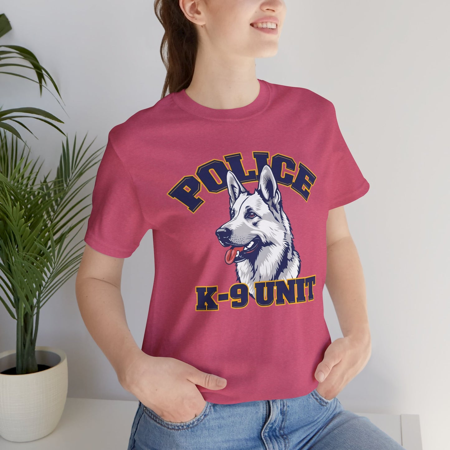 German Shepherd K-9 Unit Police Tee - Perfect for Dog Lovers, Police Fans