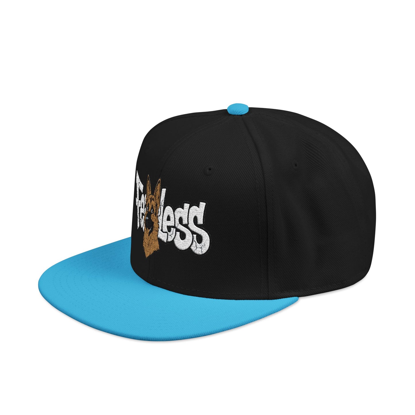 German Shepherd Embroidered Snapback Hat - Fearless