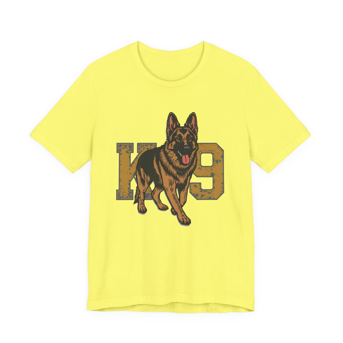 K9 Dog Lover German Shepherd Tee, Pet Owner Gift, Unisex Jersey Shirt
