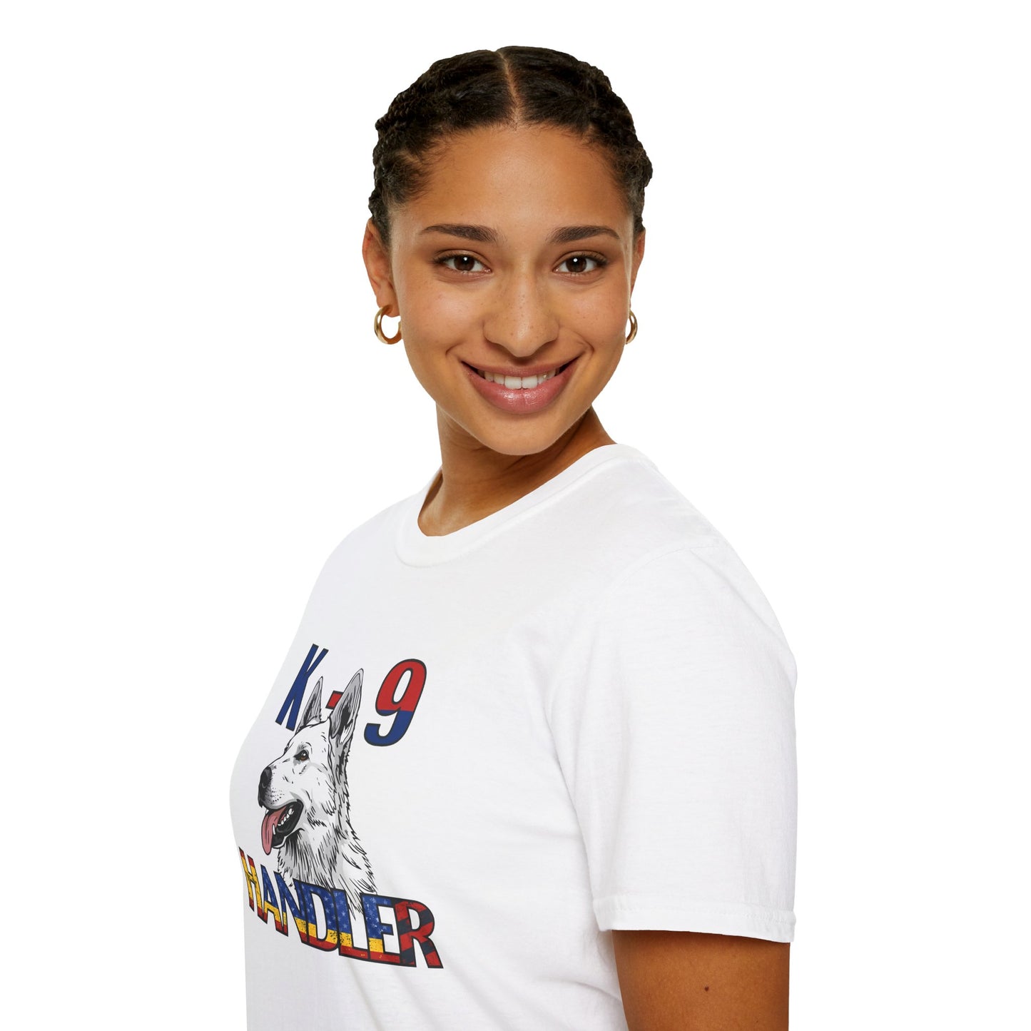 German Shepherd K9 Handler T-Shirt, Police Dog Tee, Canine Enthusiast Apparel