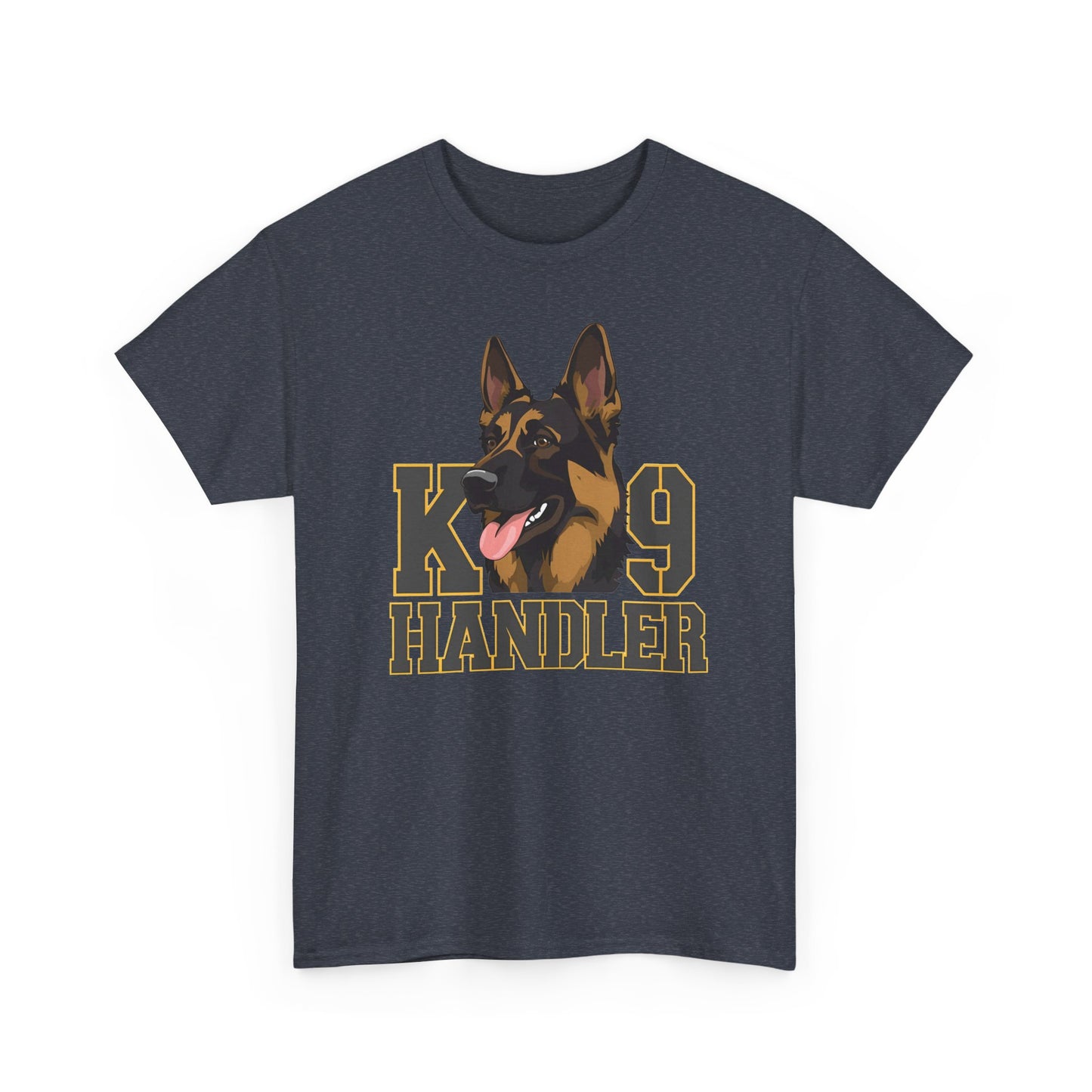 German Shepherd K9 Handler Tee, Perfect for Dog Lovers, Gift for Pet Owners, Unisex Cotton T-Shirt