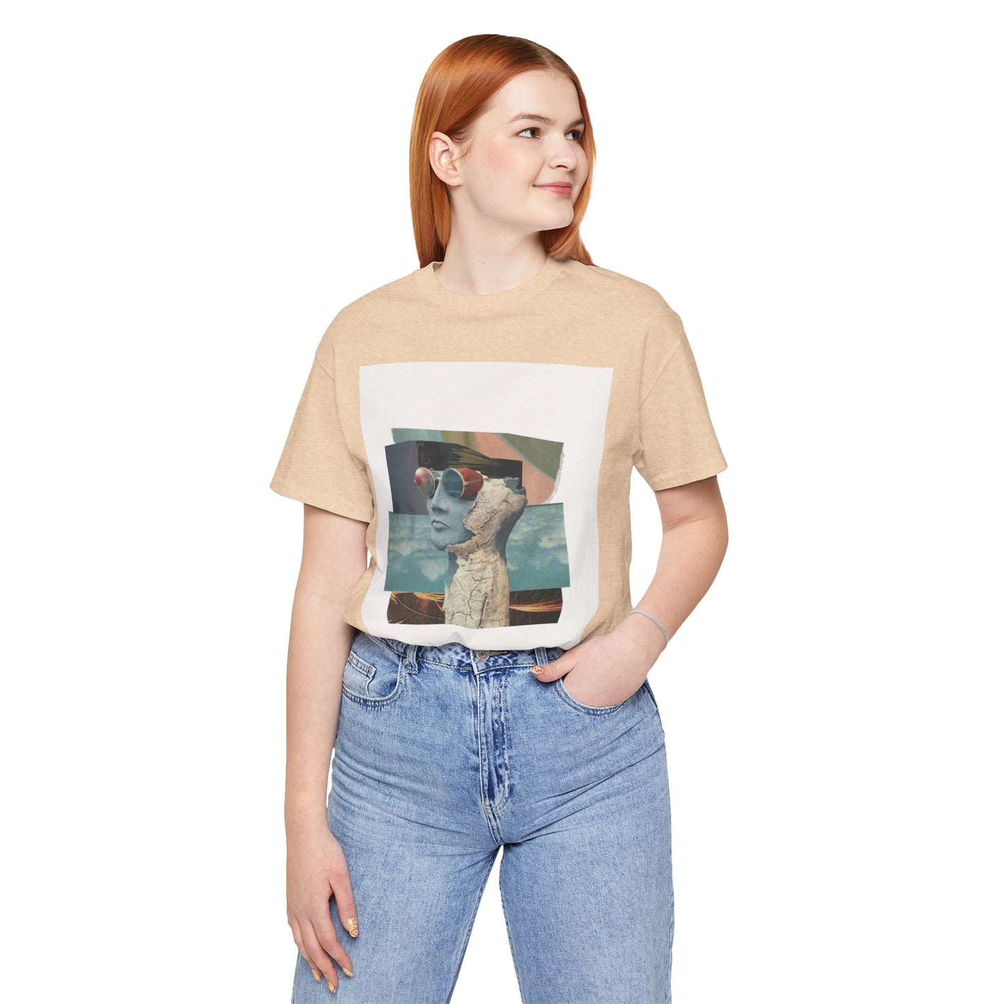 Retro Vibes Unisex Jersey Tee - Cool Graphic Shirt for Everyday Wear, Gift for Friends, Summer Style, Casual Hanging Out