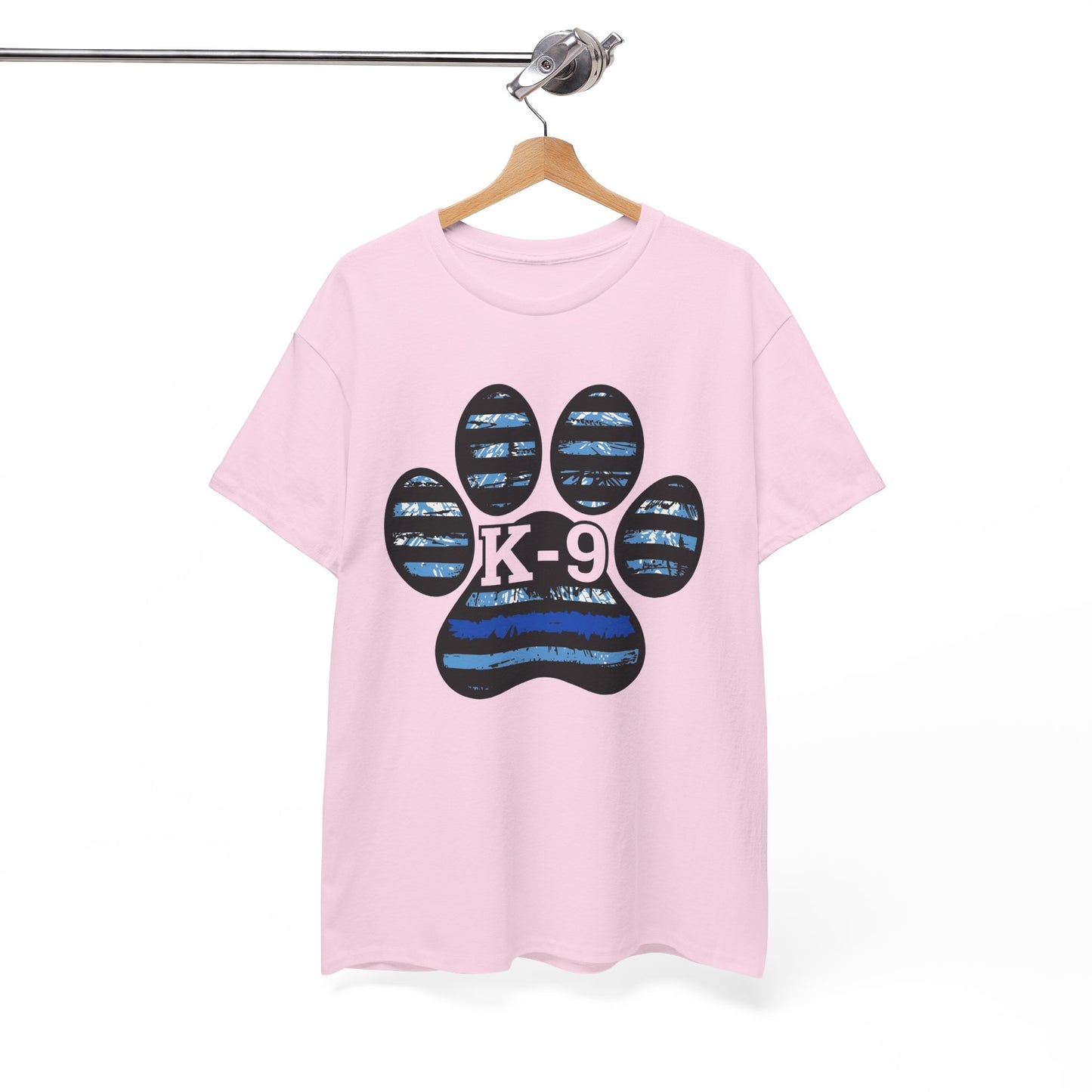 K-9 Paw Print Tee – Unisex Cotton Tee for Dog Lovers, Pet Owners, Animal Rescue Supporters