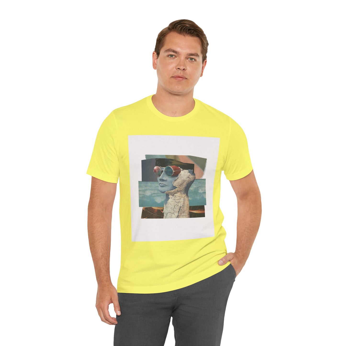 Retro Vibes Unisex Jersey Tee - Cool Graphic Shirt for Everyday Wear, Gift for Friends, Summer Style, Casual Hanging Out