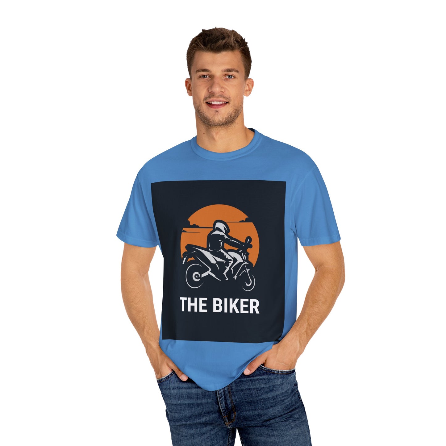 Unisex Biker T-Shirt - Perfect Gift for Motorcycle Lovers, Casual Wear, Biking Events, Birthday Gift, Gift for Riders