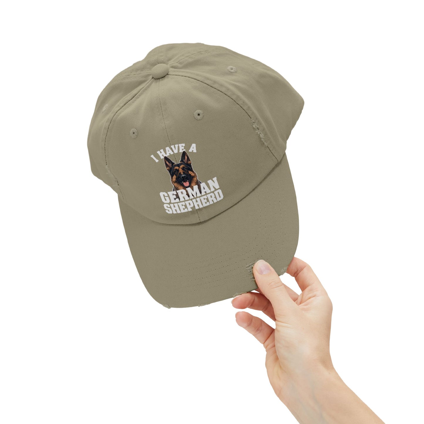 Dog Lover's Distressed Hat - I Have a German Shepherd