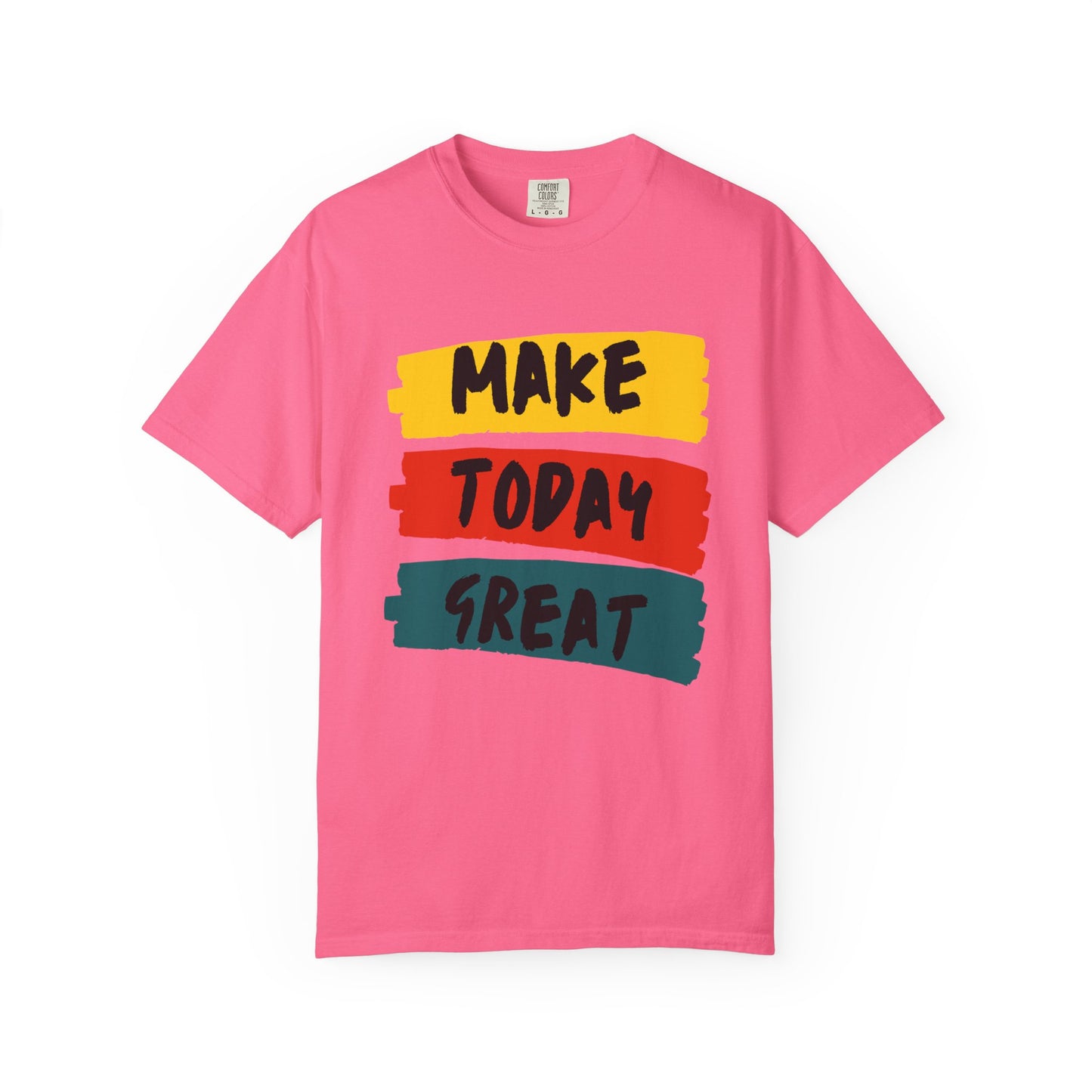 Motivational Unisex T-Shirt - Make Today Great, Casual Wear, Gifts for Her, Gifts for Him, Inspirational Tee, Everyday Comfort