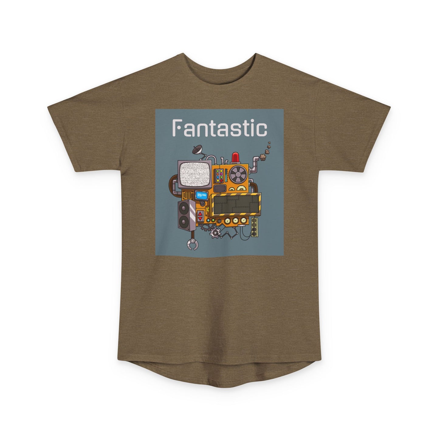 Fantastic Vibe Unisex Long Body Urban Tee, Streetwear, Graphic Tee, Gift for Music Lovers, Casual Wear, Unique Fashion Statement