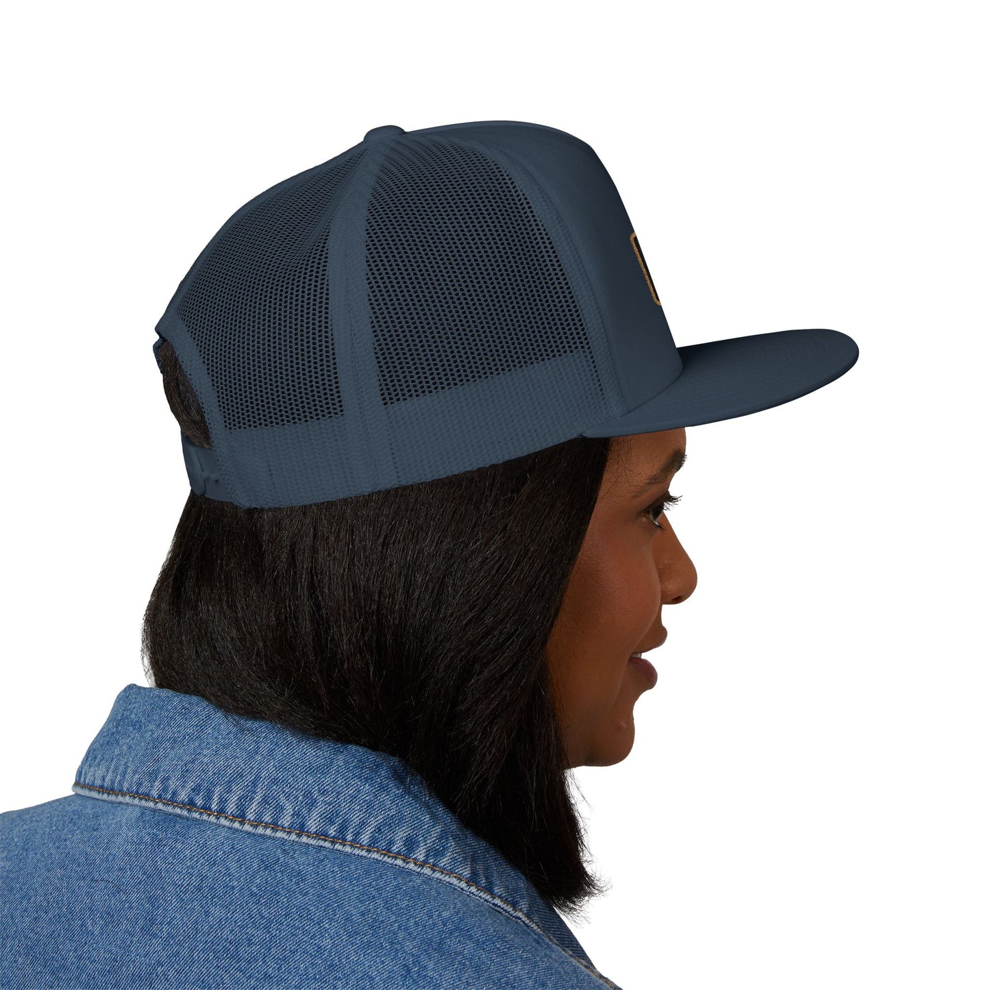 German Shepherd Embroidered 5 Panel Trucker Cap | Allegiance | Perfect Gift for Dog Lovers