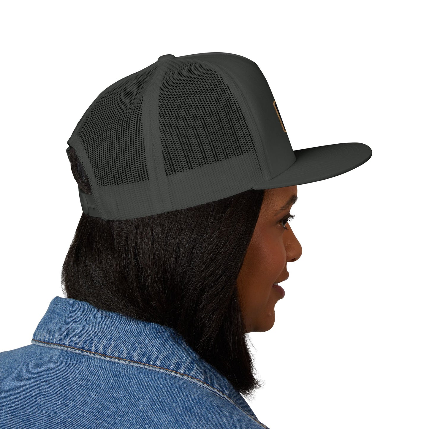 German Shepherd Embroidered 5 Panel Trucker Cap | Allegiance | Perfect Gift for Dog Lovers