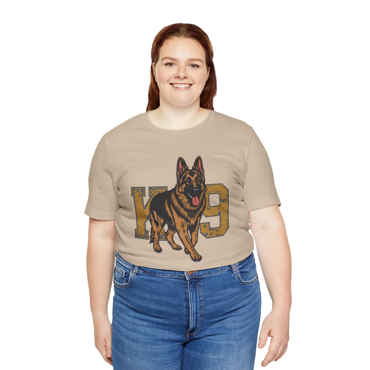 K9 Dog Lover German Shepherd Tee, Pet Owner Gift, Unisex Jersey Shirt
