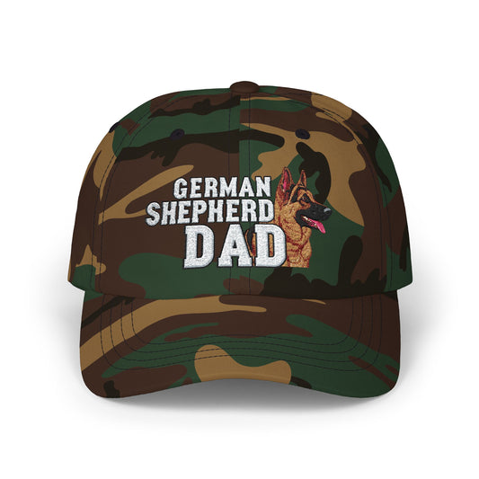 German Shepherd Embroidered Dad Cap - Classic Dad Hat for Dog Lovers