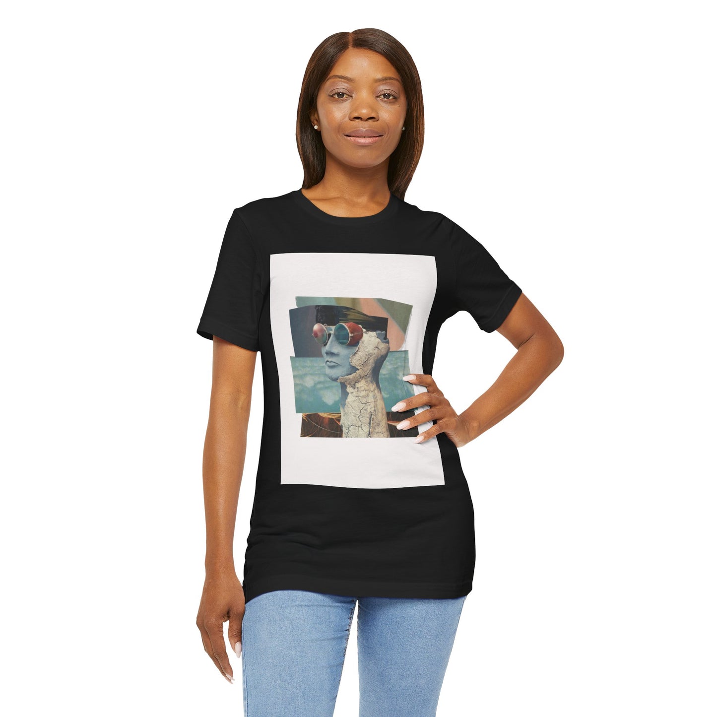 Retro Vibes Unisex Jersey Tee - Cool Graphic Shirt for Everyday Wear, Gift for Friends, Summer Style, Casual Hanging Out